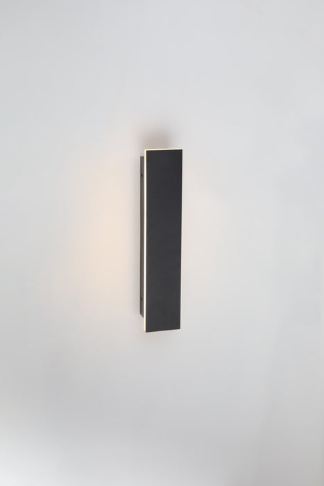 EG 30 cm 6w Integrated CCT LED Outdoor Wall Light - Black
