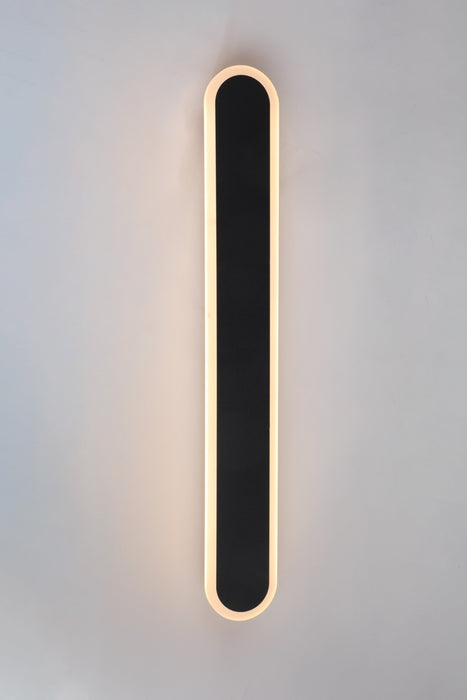 RO 60 cm 10w Integrated CCT LED Outdoor Wall Light - Black