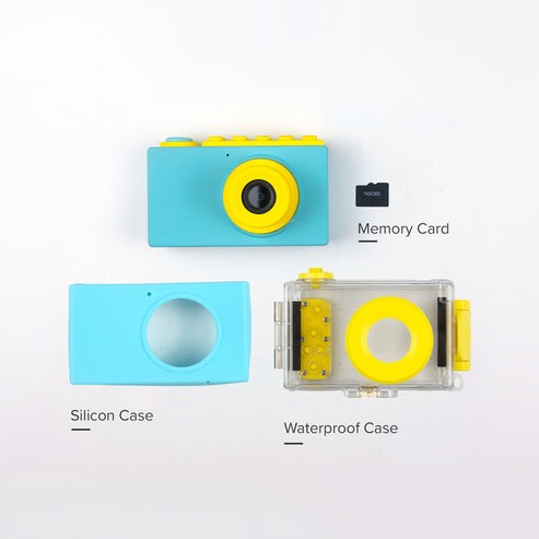 myFirst Underwater Camera 2 & Waterproof Case - Blue, 8MP