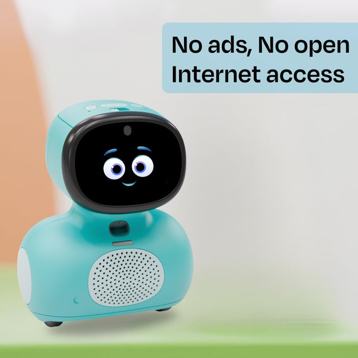 MIKO Mini: AI Robot for Kids - Interactive Robot, Blue