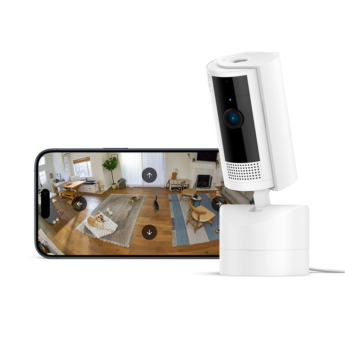 Ring All New Pan & Tilt Indoor Camera - White