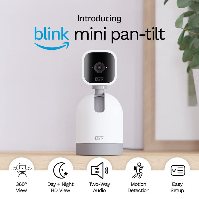 Blink Mini Pan-Tilt Camera White