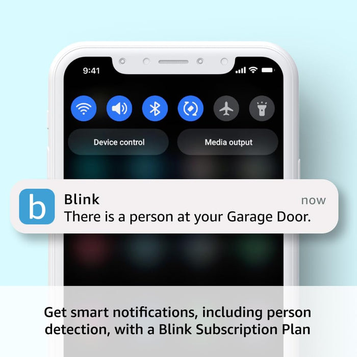 Blink Mini 2 Indoor/Outdoor Plug-In Camera White