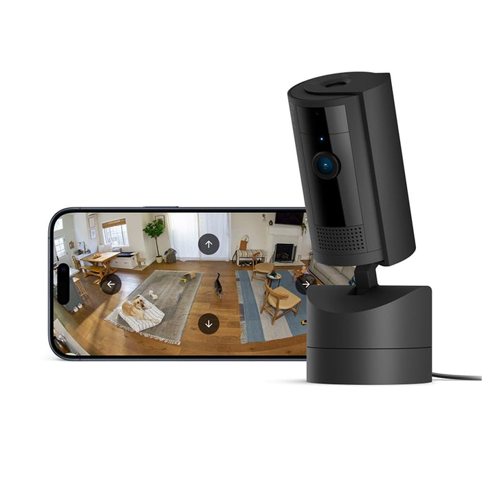 Ring All New Pan & Tilt Indoor Camera - Black