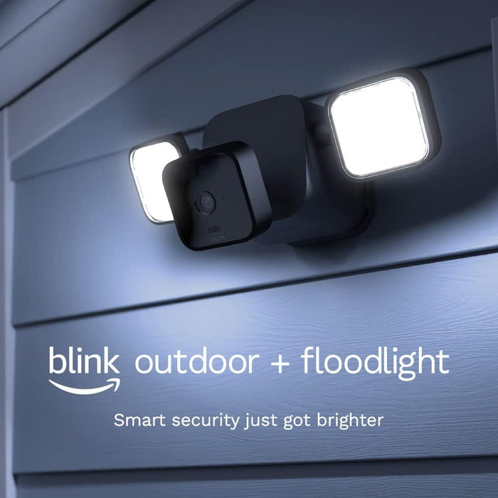 Blink Outdoor 3 Floodlight Camera - Camera with Mount - Black