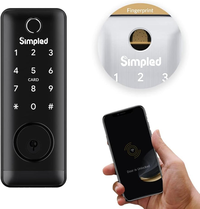 Simpled UF-SP Smart Handle-Free Lock