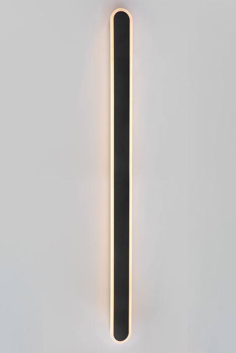 RO 120 cm  24w Integrated CCT LED Outdoor Wall Light - Black