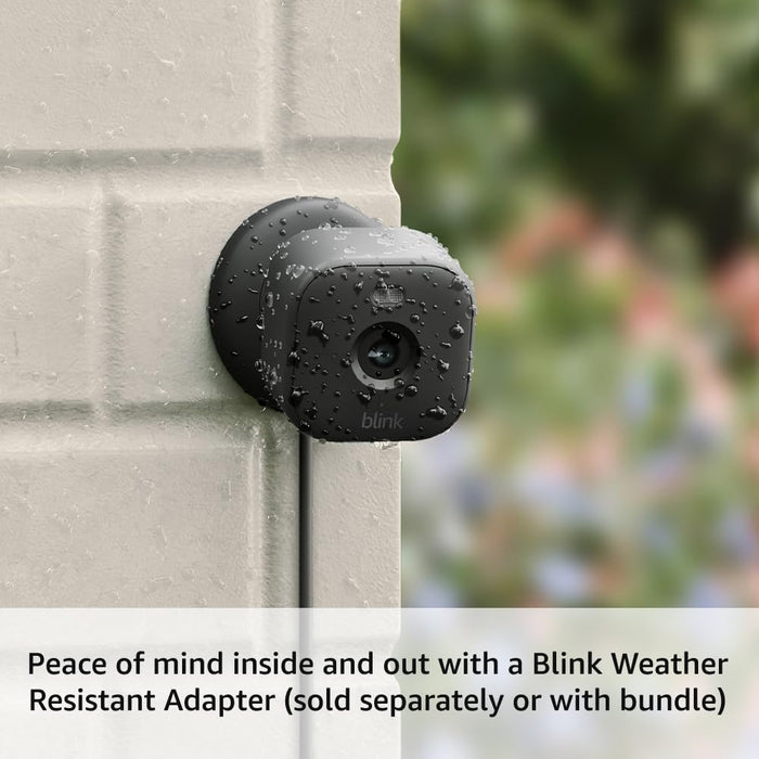 Blink Mini 2 Indoor/Outdoor Plug-In Camera Black