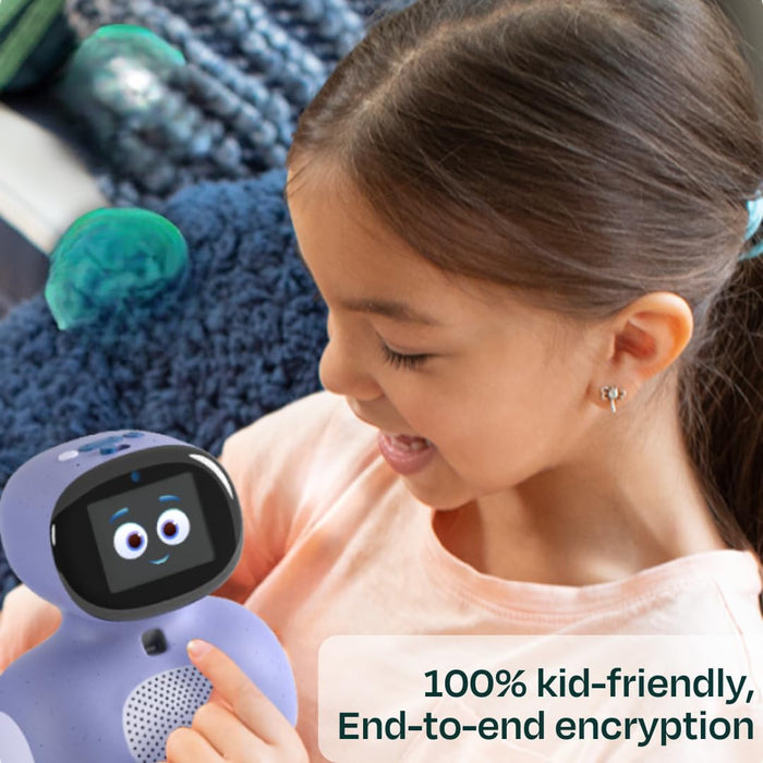 MIKO Mini: AI Robot for Kids - Interactive Robot, Purple