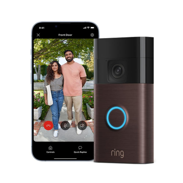 Ring New Battery Video Doorbell (Gen 3) with Chime Pro - Venetian Bronze *BUNDLE*