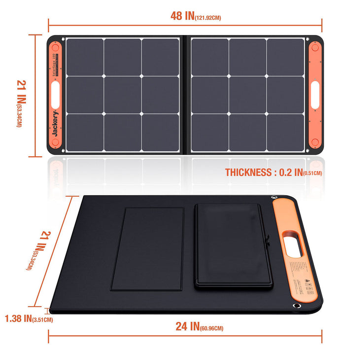 Jackery Solar Saga 100W Solar Panel for Power Stations