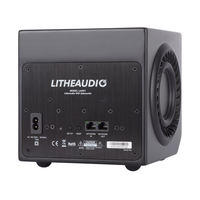 Lithe Audio WIFI Subwoofer (Black) 01675