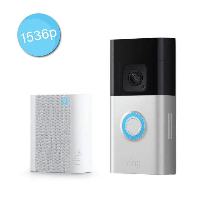 Ring Video Doorbell Pro Battery (1536p) & Ring All New Chime *BUNDLE*