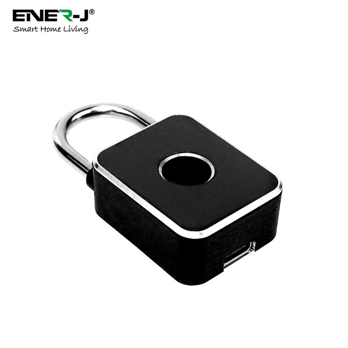 Ener J SHA5362 Smart Fingerprint & Numerical Keypad Padlock with App Control