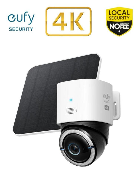 Eufy 4G LTE Cam S330 Solar Powered 4K UHD Pan & Tilt Camera