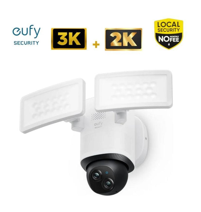 Eufy E340 Edge 2 Floodlight Camera 360° Dual Cameras