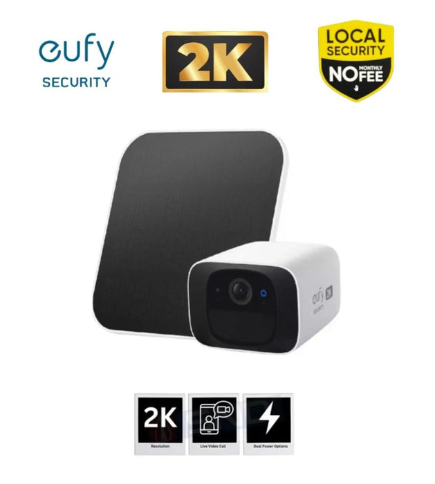 Eufy SoloCam C210 with solar panel