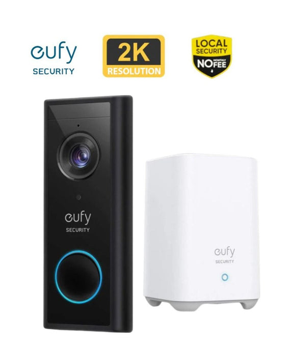 Eufy Video Doorbell 2K (Battery-Powered) with HomeBase 2