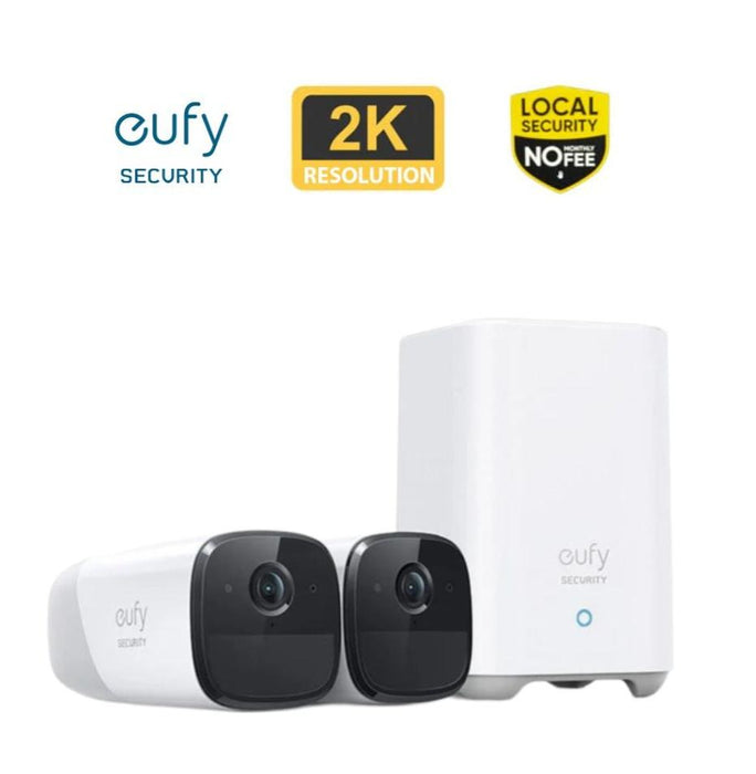 EufyCam 2 Pro - 2 Cam Kit with HomeBase 2 (2K)