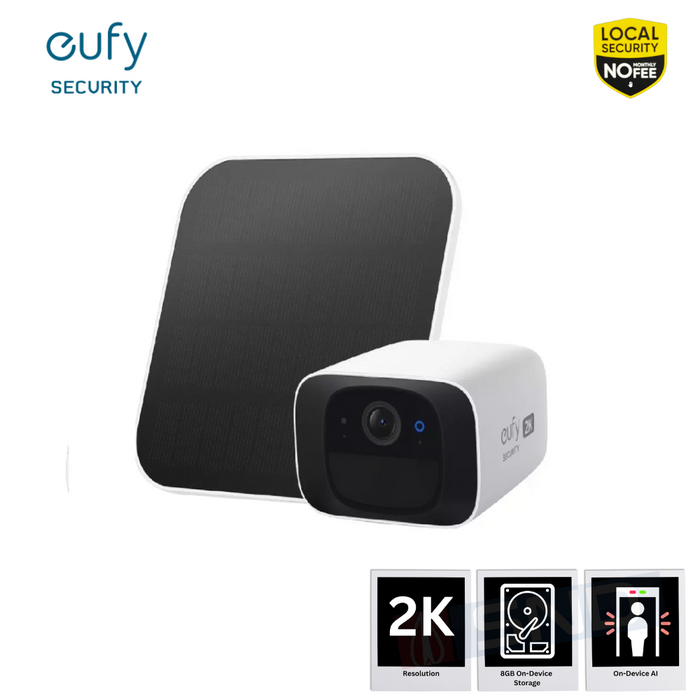 Eufy SoloCam C210 with solar panel