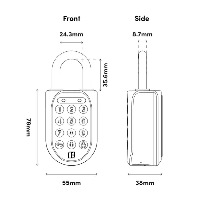 igloohome Padlock  Protect what's important to you, rain or shine