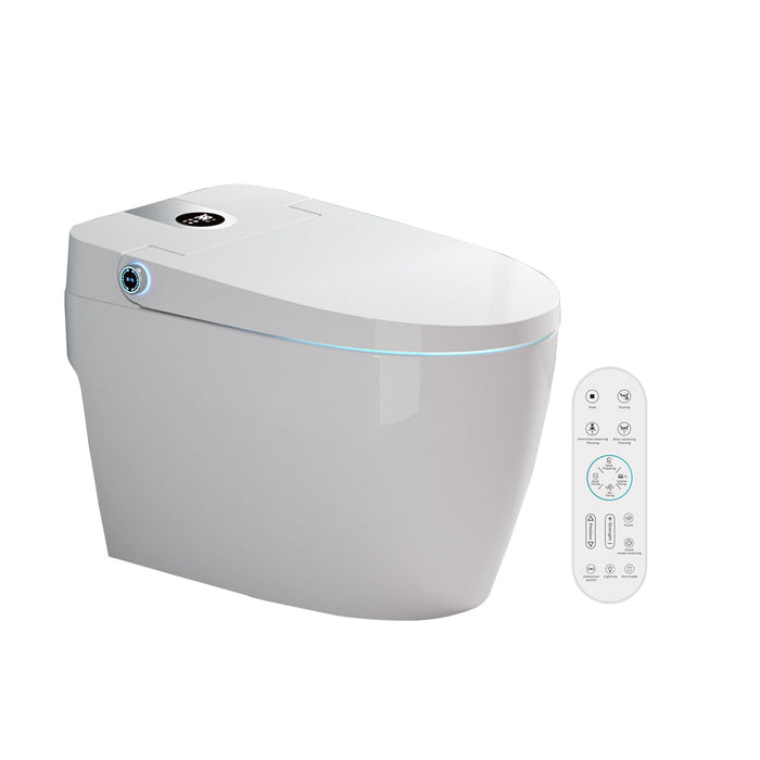 Ener J Intelligent Smart Toilet with Bidet, Inner Tank, Touch Sensor, Seat Warmer & Auto Flush