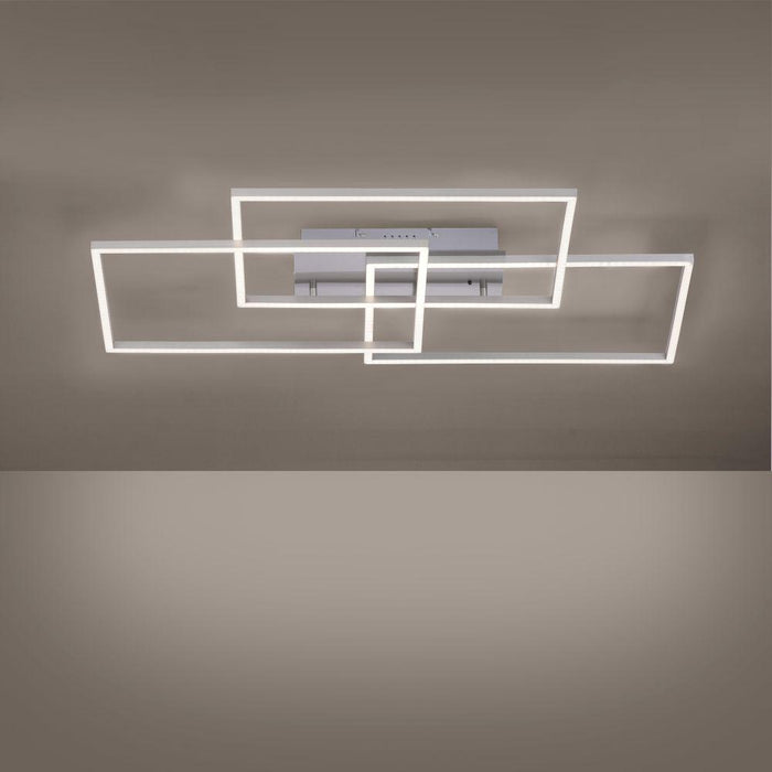 5505141 3 Light LED Flush Ceiling Fitting - Colour Changing with Remote